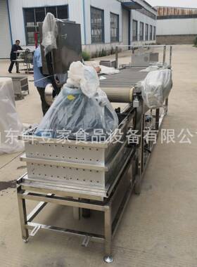 沧州豆腐皮机器张千调机自动速腐型豆皮机设备一人可JTZ操作