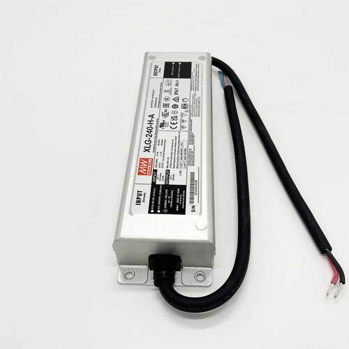 现货XLG-240-H-A/AB明纬直流LED电源户外防水灯光亮化工程可调变