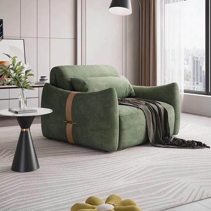 沙发床 电动单人智能梳化折叠两用2025新款小户型网红多功能客厅