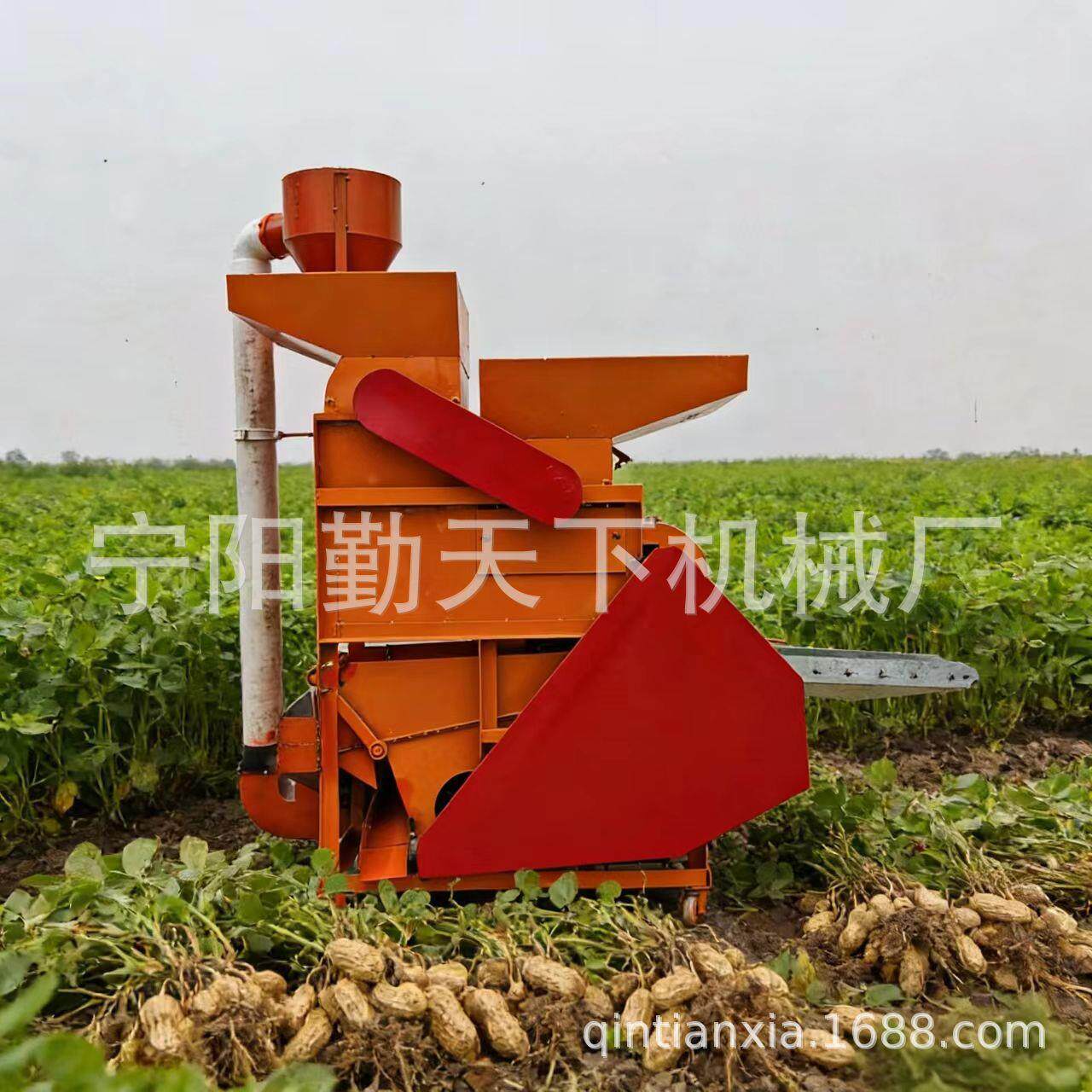 升级款加长出料口花生种子专用剥壳机 可加防尘袋种子脱壳机