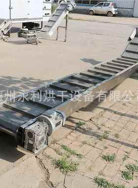 直销链板输送RFW机度 不升锈链板提机 钢高坡大倾角烘干机配套上