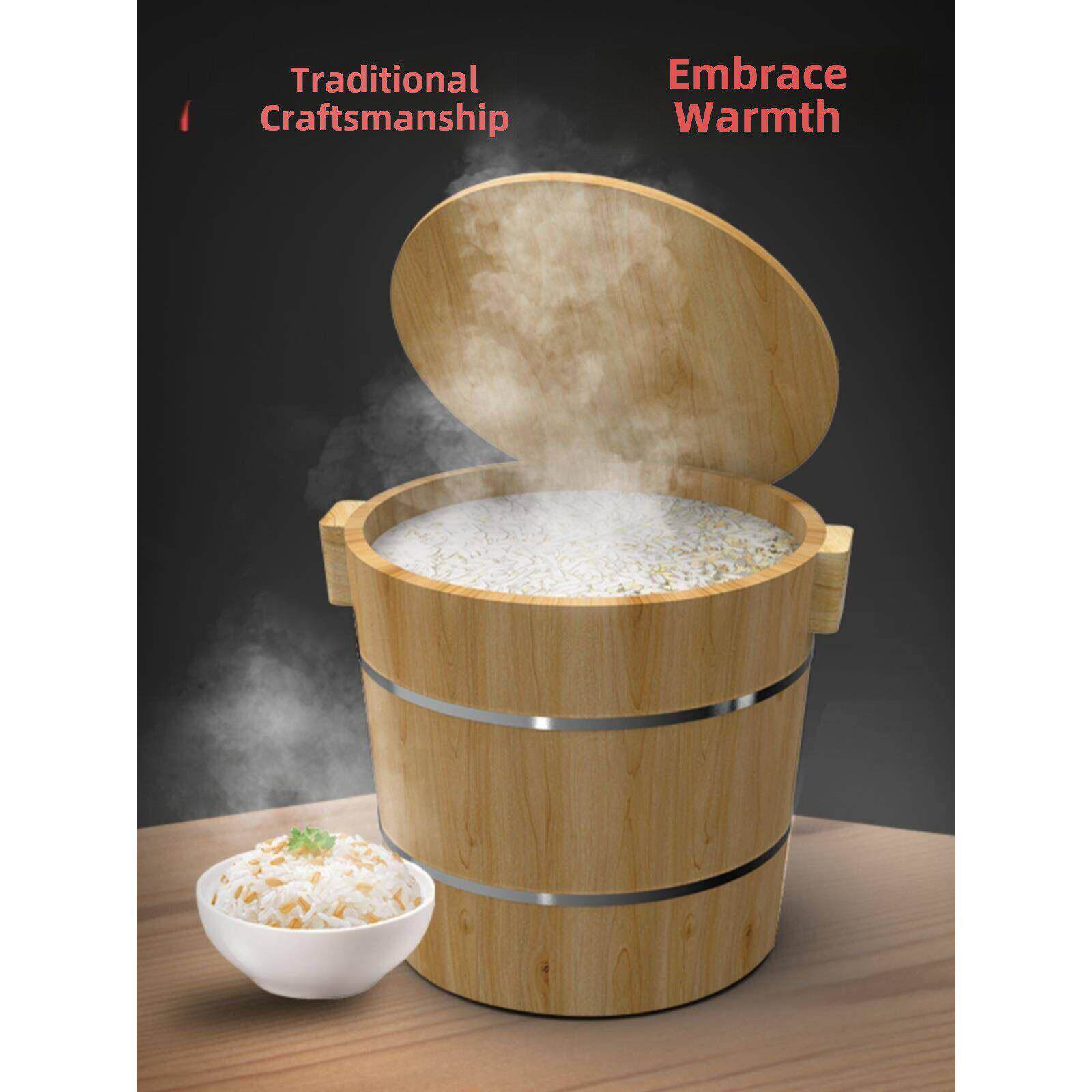 蒸米木桶家用冷杉蒸米机大型商用传统手工小木蒸米桶