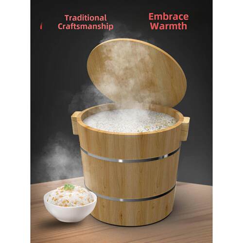 蒸米木桶家用冷杉蒸米机大型商用传统手工小木蒸米桶