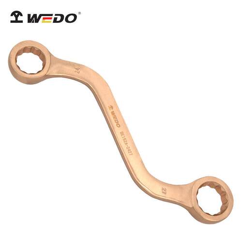 WEDO 维度 BE152A 防爆铍铜S型双头梅花扳手 无火花工具（）
