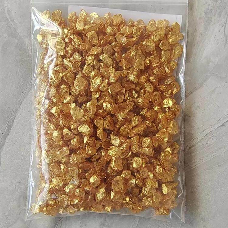 染色石英砂金色银色砂铜色烧结彩砂各种粒径沙子石英砂雪花白