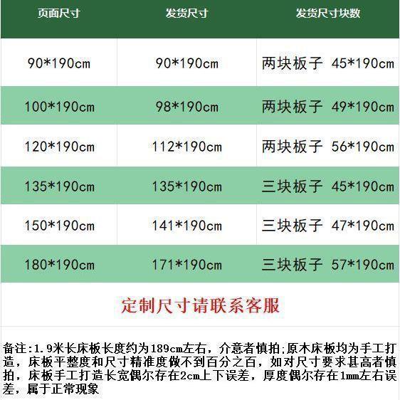 床板实木骨架铺板子承重加厚护腰垫片木板床垫硬板床板双人图片