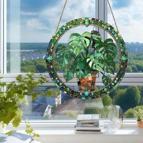 Sun Catchers Indoor Window Aesthetic Home Decor Wall Art