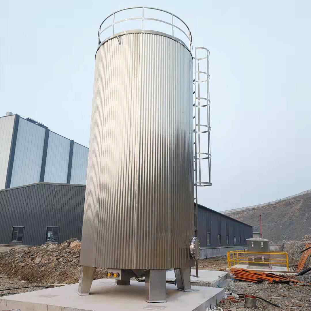 油80钢立方锈次氯酸钠罐 不锈钢80m3轻不质白罐 立式食品级植物油