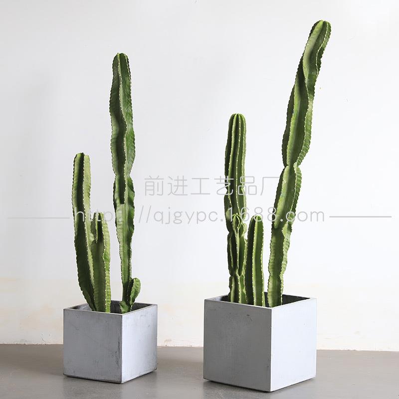 仿真仙人柱PU手感天轮柱仙人掌热带沙生植物网红店装饰假绿植