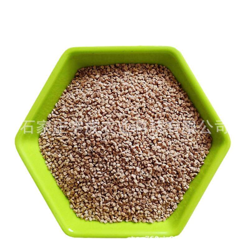 字成供应核桃壳颗粒磨料玉器零件打磨核桃砂抛光用环保砂喷砂天然