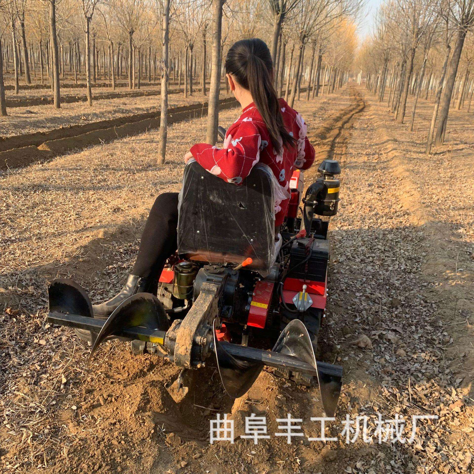 小型履带水旱两用小型微耕机25马力单杠家用手扶耕地松土起隆机