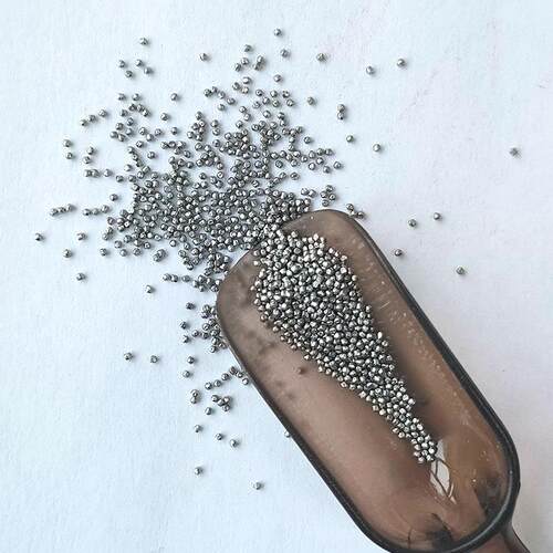 430材质不锈钢丸 工厂直销除锈打磨抛丸喷砂磨料 研磨丸 玻璃珠