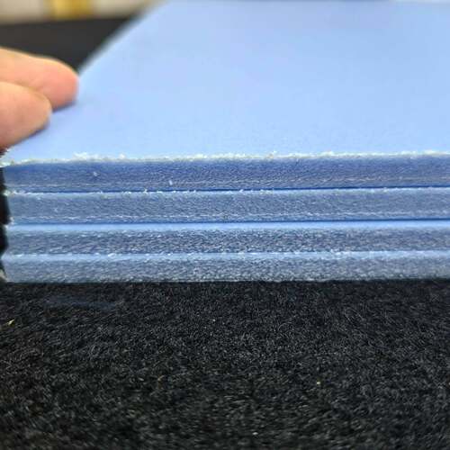 现货2.5倍5MM厚PP发泡板天蓝色低密度光学玻璃手机玻璃运输垫板