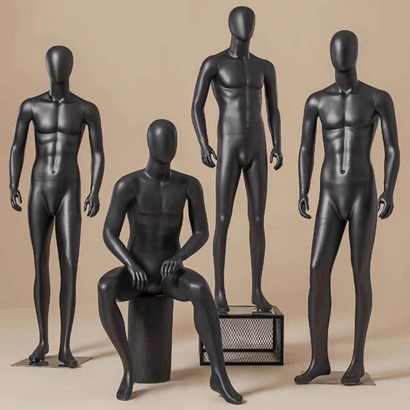 服装店男装西服模特展示架全身假人偶人体模型橱窗陈列拍摄道具
