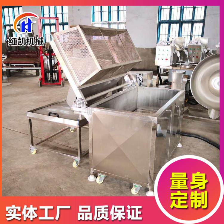 供应谷物脆片油炸机 果蔬脆片油炸锅 脆枣油炸机设备 支持供应