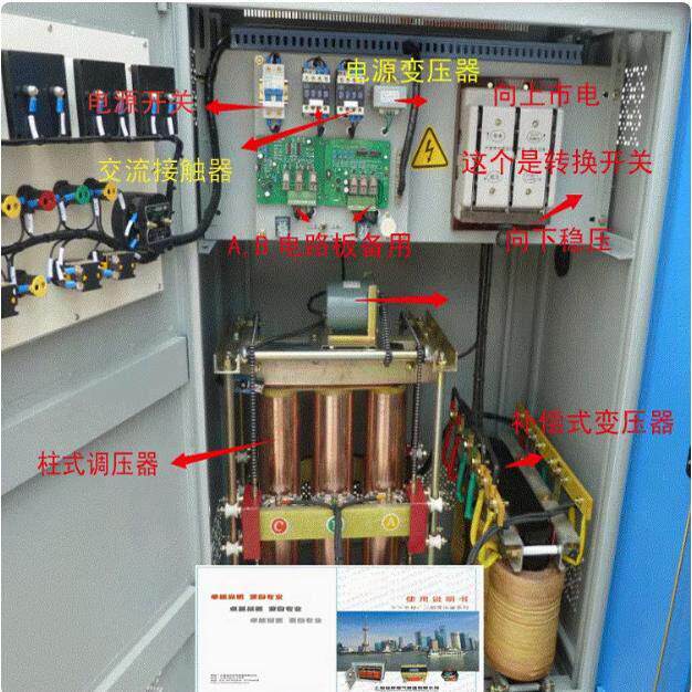 现货三相380V补偿电力稳压器SBW-30KVA 100K 150K 200K 300K500KW