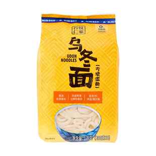 奥乐齐代购谷悦仁家乌冬面1kg宵夜宿舍速食健康方便主食拌泡晚餐