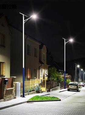 门太阳超能路灯户外家用口庭院PQN灯亮大功率农杆村强光灯公路照