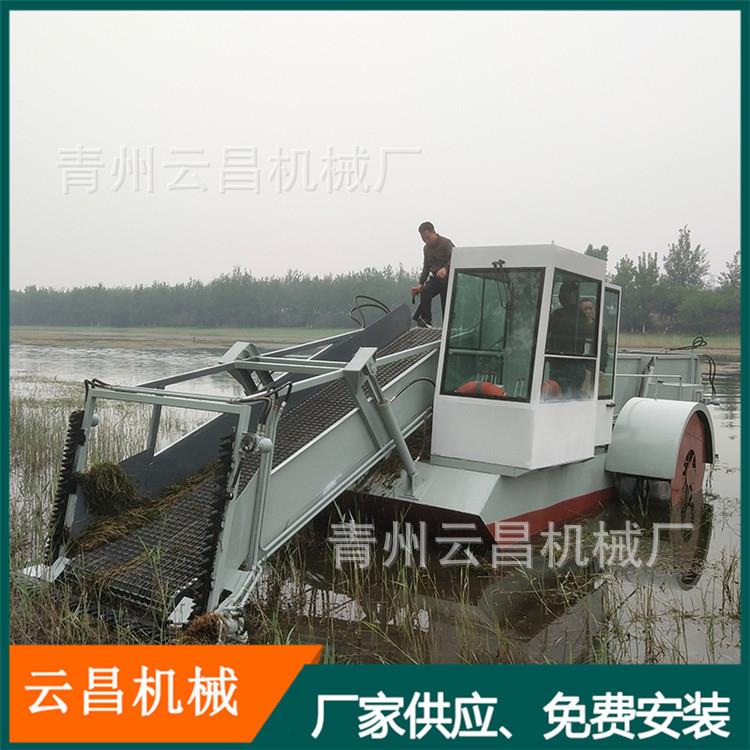 侧收器葫圾芦打捞船水面塑料垃清洁设备河可定制道水草清理水集设