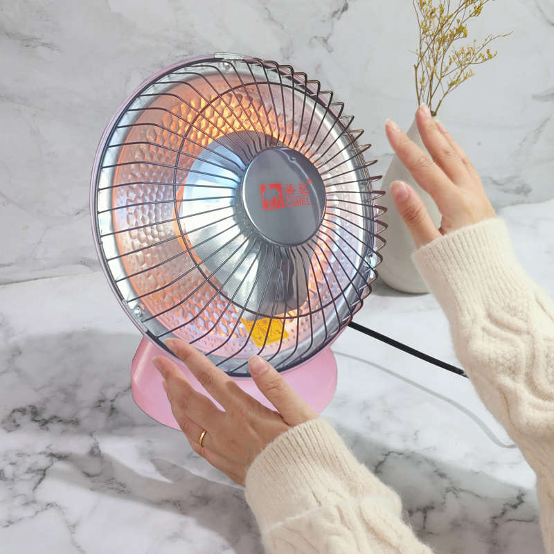 2024年新款桌面小太阳取暖器办公室桌下烤火炉节能小型8寸静音