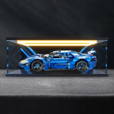 回灯款亚克力收纳盒适用机械组42154福特GT跑车模型拼装积木玩具