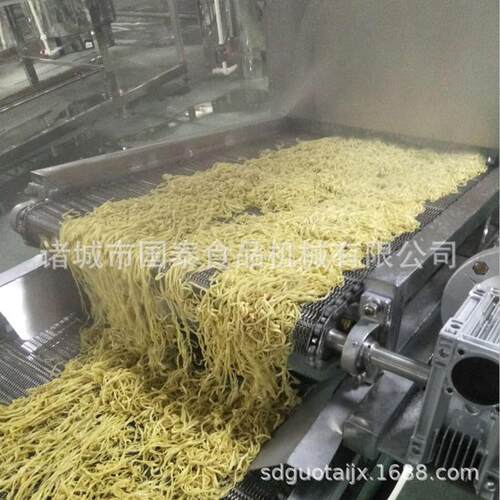 速冻面条设备厂家 国泰牌熟鲜面条生产线 即食热干面设备