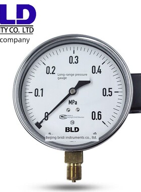 Ytz-150北京布雷迪遥传压力表电阻1.6Mpa恒压供水逆变器现货直销