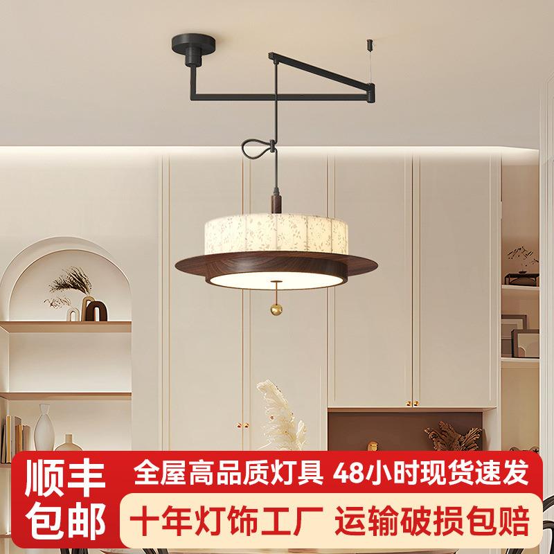 东方宋代美学吊灯中国风护眼书房餐厅吊灯卧室灯中古民宿酒店灯具