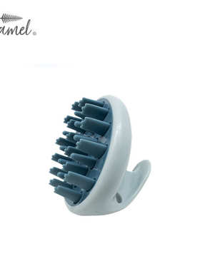 89N蓝色洗头刷头部按摩刷器刷女士洗头梳男士硅胶抓头器紫