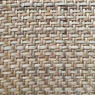 天然马兰草布 草编布料 箱包鞋材工艺品包装遮阳太阳帽面料