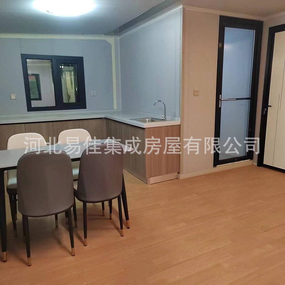 钢结构房屋住人集装箱可折叠可拆卸折叠移动集装箱房双翼式板房