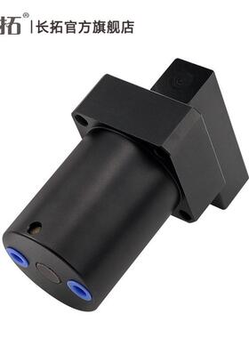 空压转角缸上法兰配管式安装夹具气缸ASC-FA32/40/50/63-25