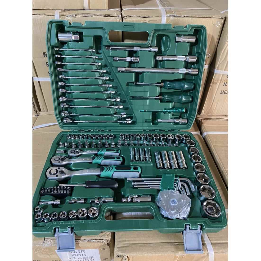 121件一套72齿汽车修理工具汽车修理工具套筒扳手组合工具修理工