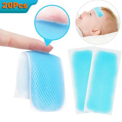 2/10/20Pcs Baby Cooling Patches for Fever Discomfort & Pain