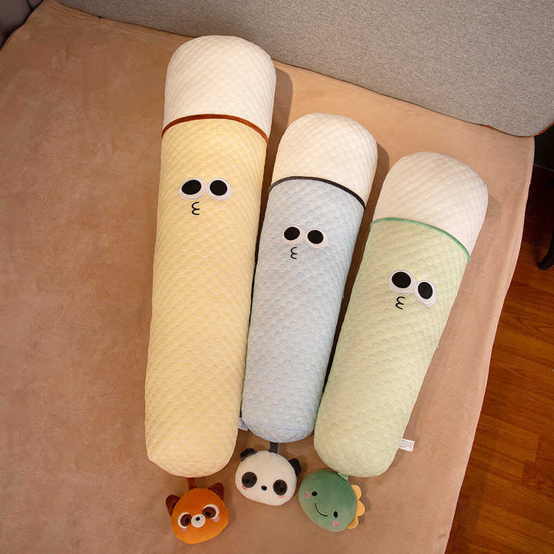 可爱感叹号长条抱枕女生睡觉侧睡夹腿专用沙发卧室床上圆柱枕头夏