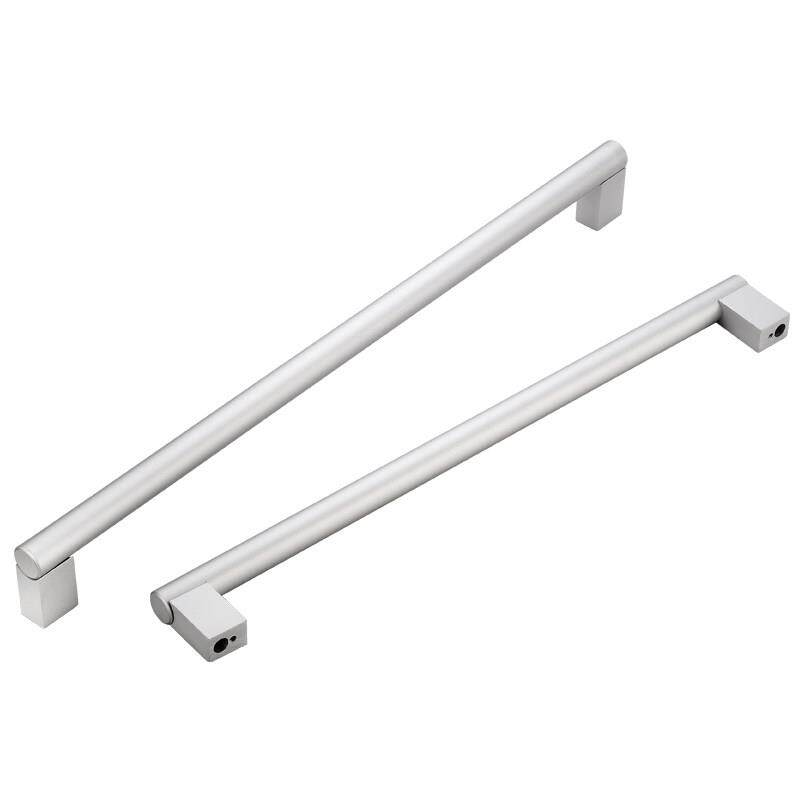 铝合金橱柜门加长拉手不锈钢柜子门把手衣柜门抽屉拉手实心加厚款