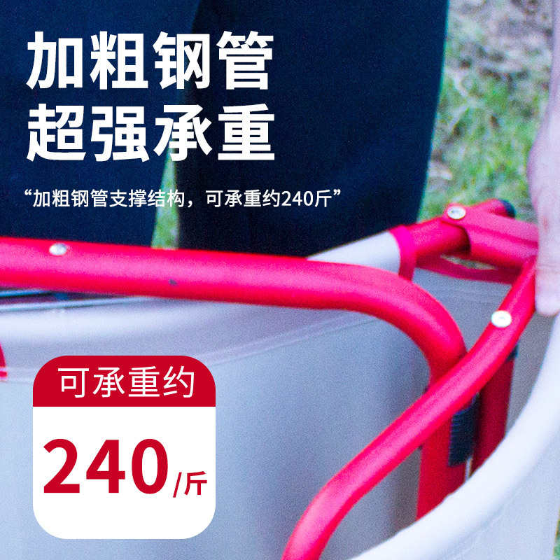 户外轻便携野外露营躺椅折叠床单人床办公午休午睡床