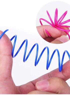 4/200Pcs Cat Spring Toy, Cat Spiral Toys Interactive for Ind