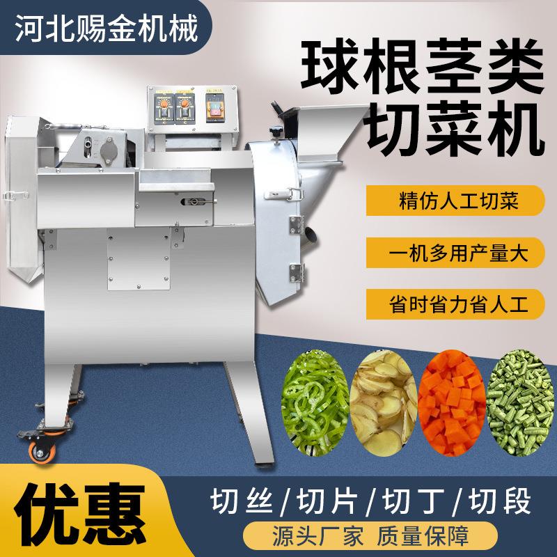 多功能切菜机商用全自动切丁机切片机切丝机球根茎类红萝卜切块机