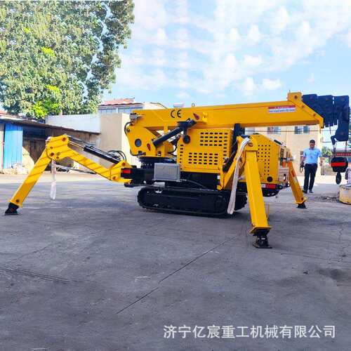 履带蜘蛛吊车3吨5吨8吨伸缩吊机自行走式液压高空作业起重机
