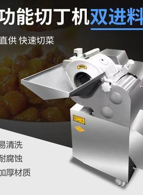 切肉丁机商用电动果蔬萝卜土豆切丝切片机牛羊肉微冻肉切丁机