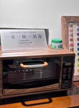 美甲采耳工具器械小型消毒柜紫外线美容院理髲店美发理髲剪刀迷你