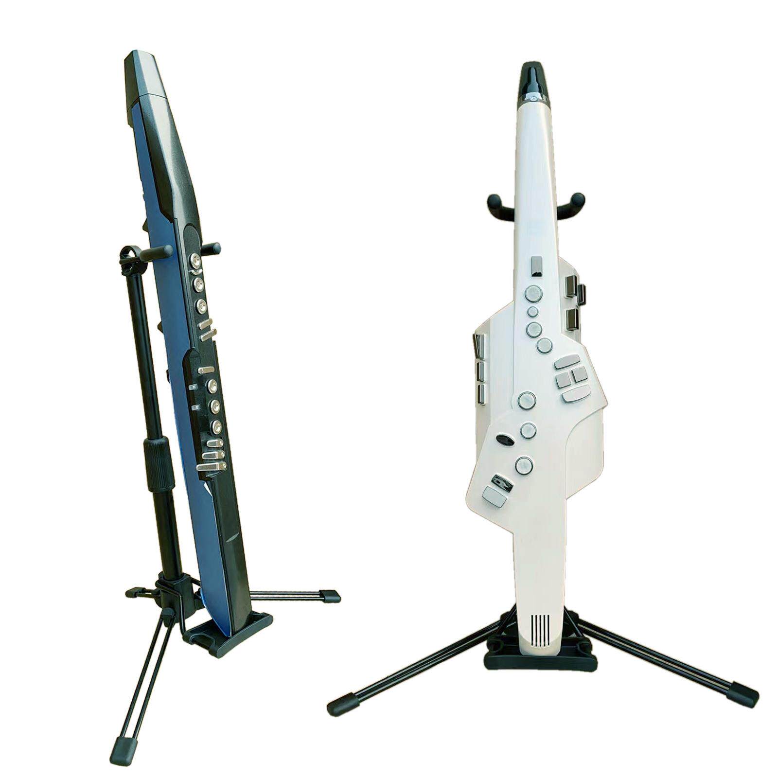 电吹管支架 小提琴尤克里里班卓琴支架 可折叠收拢 实心铁棒材质