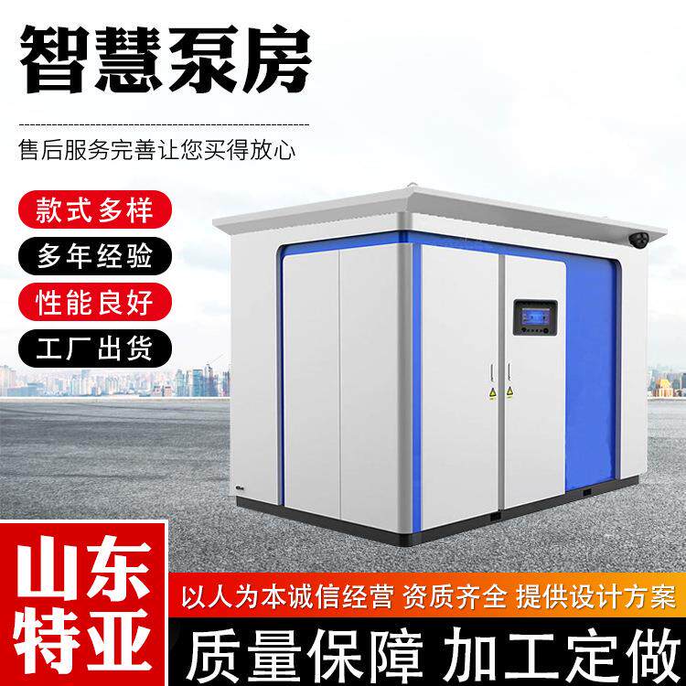箱泵一体化智慧泵房户外无负压恒压供水设备水务改造二次加压水泵