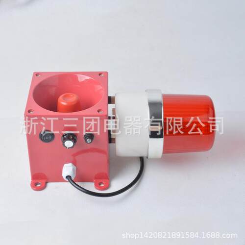 tbj-100/HBJ-150C声光报警器220vSJ-2工业消防行车用音可调蜂鸣器