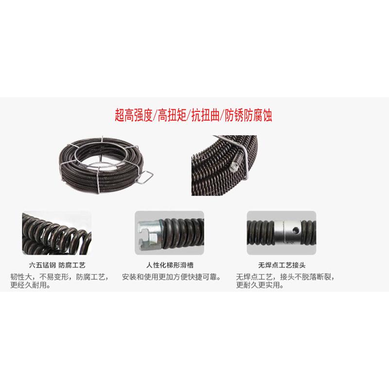 100aa管道工具管道器物疏通疏通下水道市政京业疏通机器疏通机日