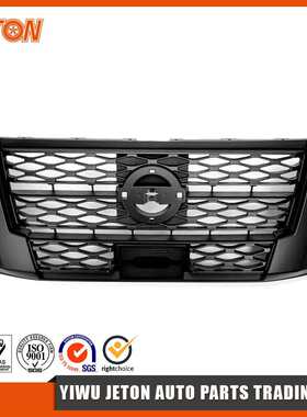 适用 尼桑 纳瓦拉 NAVARA PRO-4X 2021-2023款 前中网 高配 哑黑