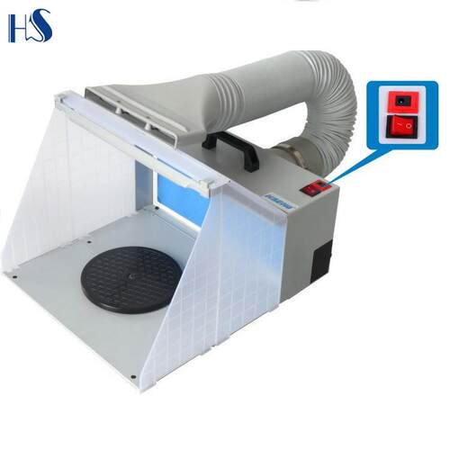 定制模型上色排风扇烤漆密封排气抽风机吸雾器喷漆箱台