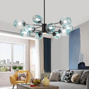 卓迩北欧现代简约分子吊灯多色选创意魔豆客厅灯室内个性 灯具灯饰