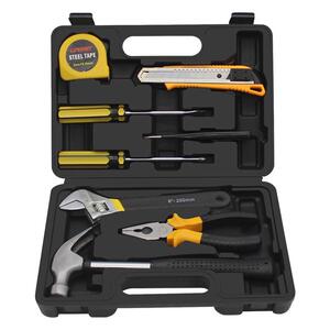 家用工具套装日常维修理五金螺丝刀组套 9件套组合礼品团购工具箱